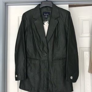 Denim and Co leather jacket